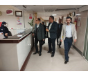 بازدید رییس دانشگاه علوم پزشکی اراک از بیمارستان امیرکبیر