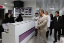 بازدید رییس دانشگاه علوم پزشکی اراک از اورژانس پرتوی و سوانح و سوختگی