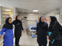 بازدید مسئول ستاد نوروزی دانشگاه علوم پزشکی اراک از بیمارستان امام صادق(ع) دلیجان