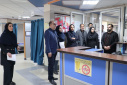 بازدید جانشین رئیس دانشگاه علوم پزشکی اراک در ستاد نوروزی از بیمارستان امام خمینی(ره) محلات