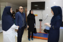 بازدید جانشین رئیس دانشگاه علوم پزشکی اراک در ستاد نوروزی از بیمارستان امام خمینی(ره) محلات