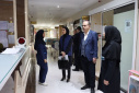 بازدید جانشین رییس دانشگاه علوم پزشکی اراک در ستاد نوروزی از بیمارستان تأمین اجتماعی شازند