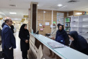 بازدید جانشین رییس دانشگاه علوم پزشکی اراک در ستاد نوروزی از بیمارستان تأمین اجتماعی شازند