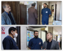 بازدید جانشین رئیس دانشگاه علوم پزشکی اراک، از بیمارستان تخصصی و فوق تخصصی سینا