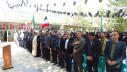 ادای احترام مسئولان و کارکنان دانشگاه علوم پزشکی به شهید سپهبد حاج محمد پاکپور