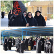 اعزام کاروان تجدید میثاق دانشگاه علوم پزشکی اراک با امام شهید و استقرار تیم‌های سلامت در مراسم تشییع