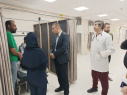 رئیس دانشگاه علوم پزشکی اراک از مرکز آموزشی درمانی حضرت ولیعصر(عج) بازدید کرد