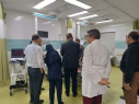 رئیس دانشگاه علوم پزشکی اراک از مرکز آموزشی درمانی حضرت ولیعصر(عج) بازدید کرد