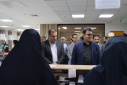 تجلیل نماینده اراک و رئیس دانشگاه علوم پزشکی از کادر درمان بیمارستان حضرت ولیعصر(عج)