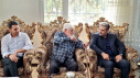 دیدار سرپرست معاونت توسعه مدیریت و منابع دانشگاه علوم پزشکی اراک با پدر شهید حجت‌الاسلام محمدتقی حیدری
