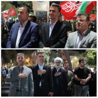 حضور رییس، معاونین، مدیران و کارکنان دانشگاه علوم پزشکی اراک در دویست و یازدهمین شب از اجتماع شبانه مردم ولایت مدار شهر اراک و تجدید بیعت با آرمان های انقلاب اسلامی