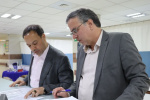 بازدید جانشین رئیس دانشگاه علوم پزشکی اراک از بیمارستان امام خمینی(ره) در ششمین روز از فعالیت ستاد نوروزی