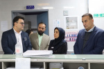 بازدید نوروزی نماینده مجلس و رئیس دانشگاه علوم پزشکی از بیمارستان آیت‌الله خوانساری