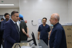 بازدید رئیس دانشگاه علوم پزشکی اراک از بخش‌ اورژانس و اتاق عمل بیمارستان حضرت ولیعصر (عج)
