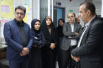 دیدار نماینده مجلس و رئیس دانشگاه علوم پزشکی اراک با کادر بیمارستان آیتالله خوانساری به مناسبت روز پزشک، داروساز و کارمند