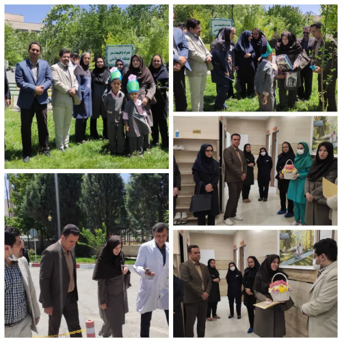 بازدید مدیر درمان دانشگاه علومپزشکی اراک از مرکز ناباروری سطح ۳ اراک