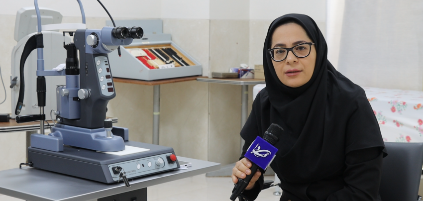 اضافه شدن دستگاه "یاگ لیزر" دستگاه های کلینیک چشم پزشکی به کلینیک چشم پزشکی تفرش+ فیلم