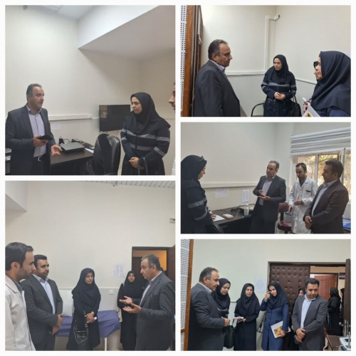 بازدید رئیس اداره سلامت گوش و شنوایی وزارت بهداشت از دانشکده توانبخشی و بخش شنواییشناسی کلینیک باغچهبان