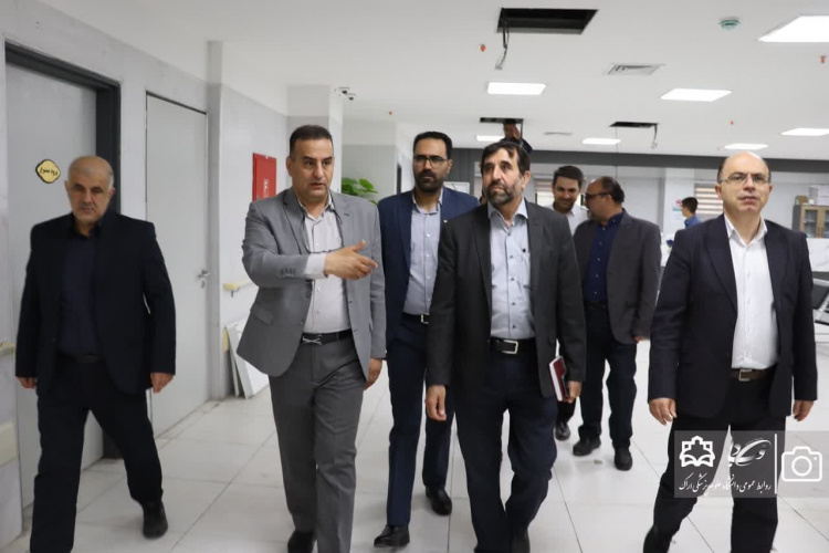 بازدید معاون سلامت پدافند غیرعامل کشور از آمادگی بیمارستان حضرت ولیعصر(عج) اراک در شرایط بحران