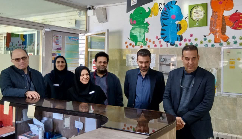 بررسی عملکرد مرکز آموزشی درمانی امیرکبیر توسط رییس دانشگاه علوم پزشکی اراک