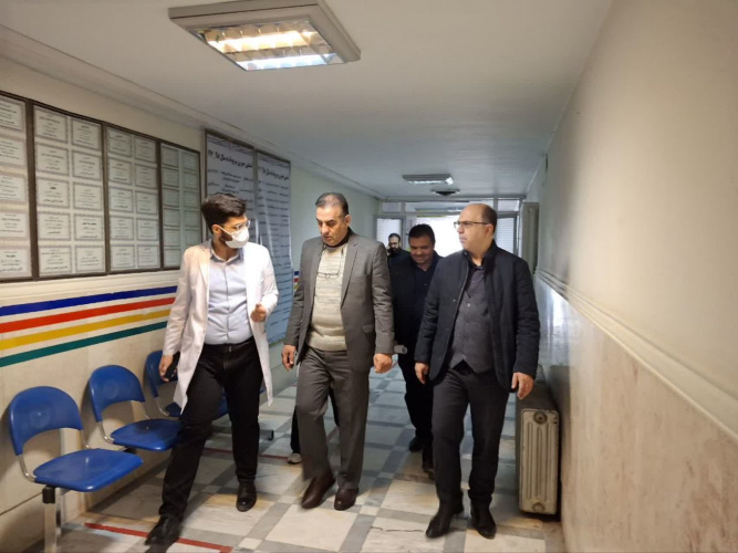 بازدید میدانی رئیس دانشگاه علوم پزشکی اراک از حوزه سلامت تفرش
