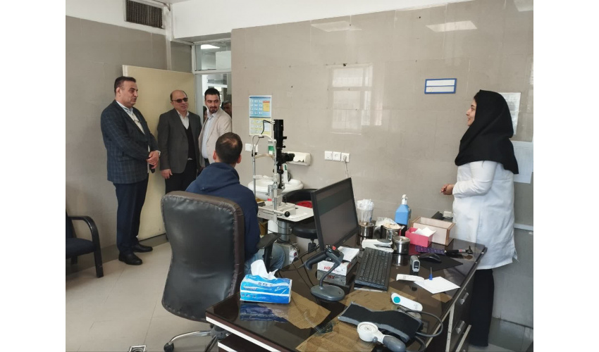 بازدید رییس دانشگاه علوم پزشکی اراک از بیمارستان امیرکبیر