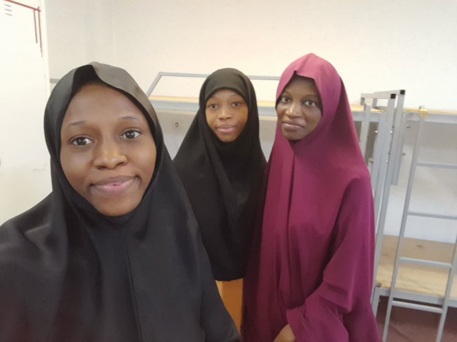 دخول الدفعة الأولى من الطلاب النيجيريين إلى الجامعة