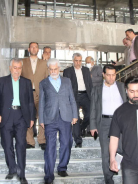 بازدید دکتر حسینعلی شهریاری رییس کمیسیون بهداشت و درمان مجلس شورای اسلامی