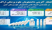 افتخار آفرینی دانشجویان در هجدهمین المپیاد علمی دانشجویان علوم پزشکی کشور